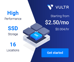 Vultr Cloud - Receba $ 50 em crédito